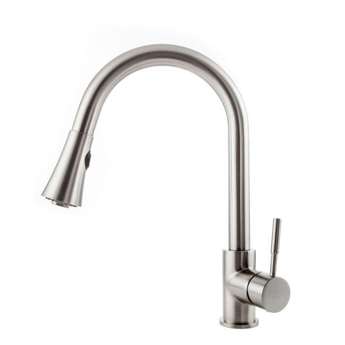 ZLINE Edison Pull Down Kitchen Faucet in Brushed Nickel, EDS-KF-BN