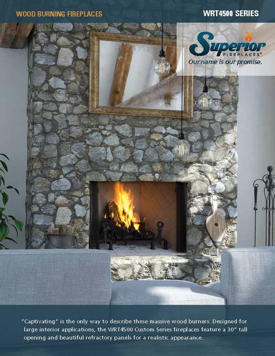 Superior WRT4536 Wood Burning Fireplace