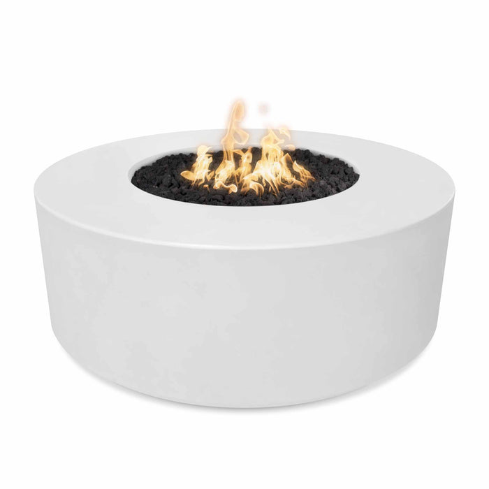 The Outdoor Plus Florence 46" x 20" Round GFRC Concrete Tall Fire Pit