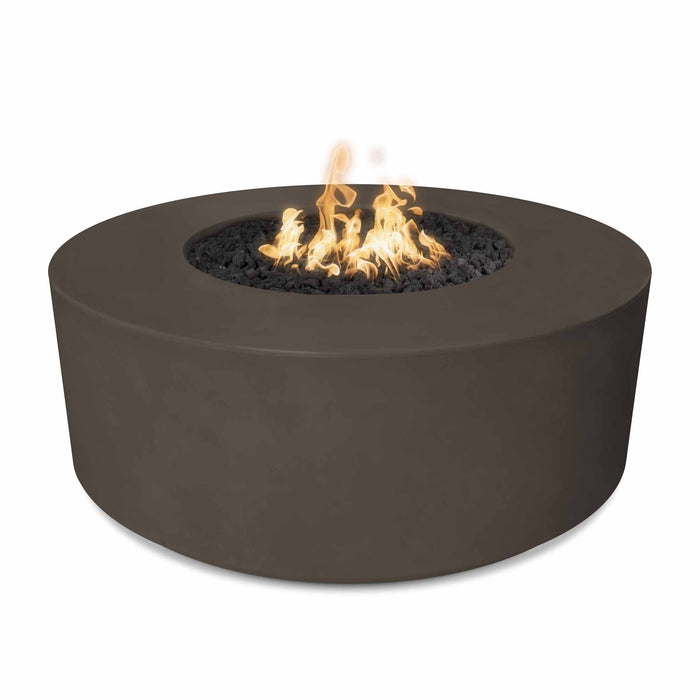 The Outdoor Plus Florence 46" x 20" Round GFRC Concrete Tall Fire Pit