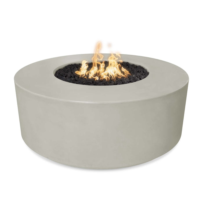 The Outdoor Plus Florence 46" x 20" Round GFRC Concrete Tall Fire Pit