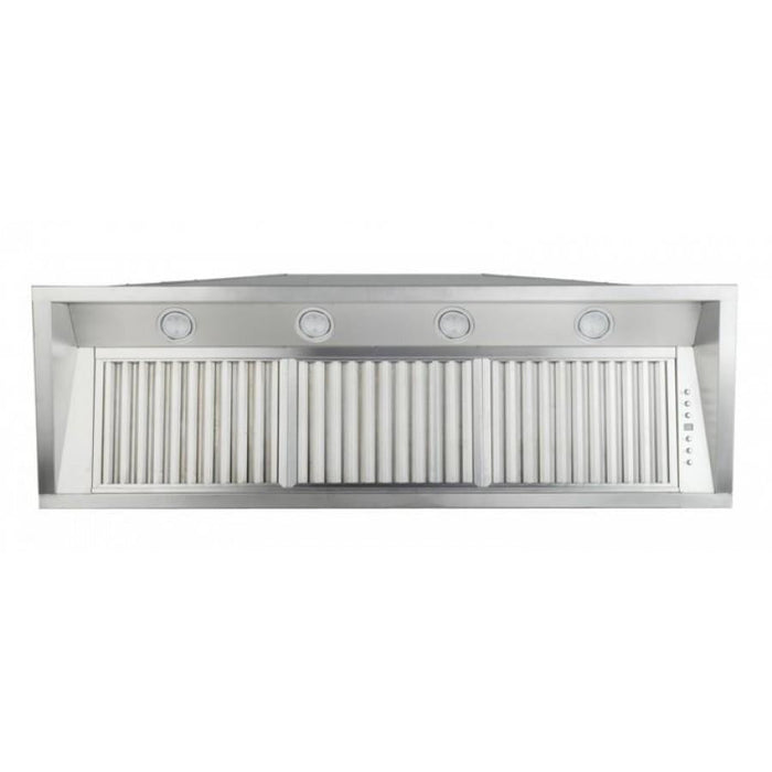 ZLINE 58" Wall Mount Range Hood Insert in Stainless Steel, 698-58