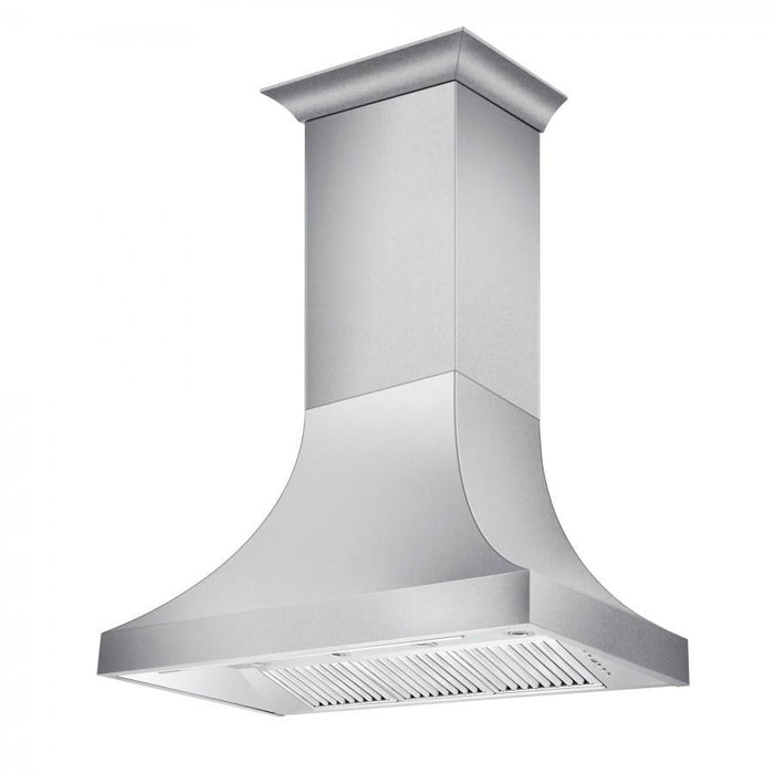 ZLINE 48" Designer Series Wall Mount Range Hood in DuraSnow® Stainless Steel, 8632S-48