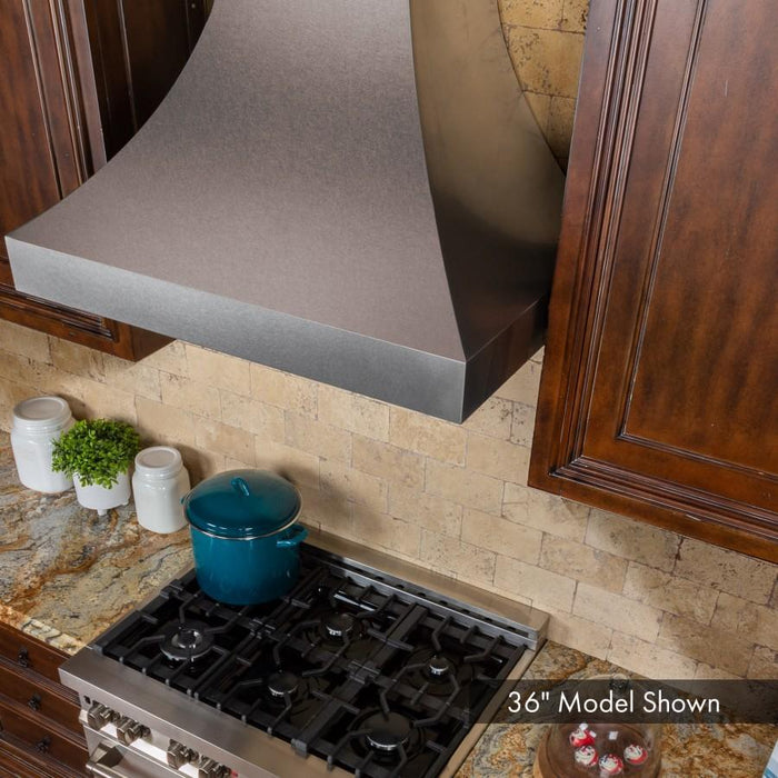 ZLINE 48" Designer Series Wall Mount Range Hood in DuraSnow® Stainless Steel, 8632S-48