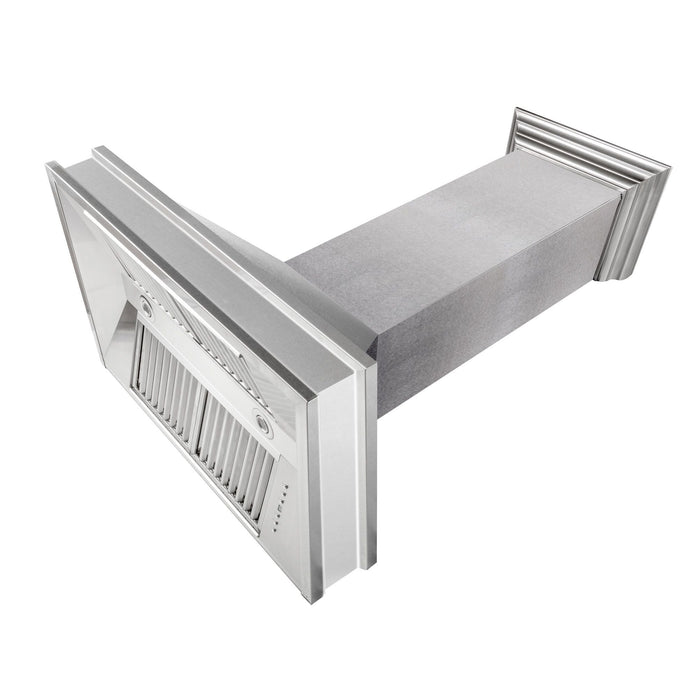 ZLINE 36" Designer Series Wall Mount Range Hood in DuraSnow® Stainless Steel, 8656S-36