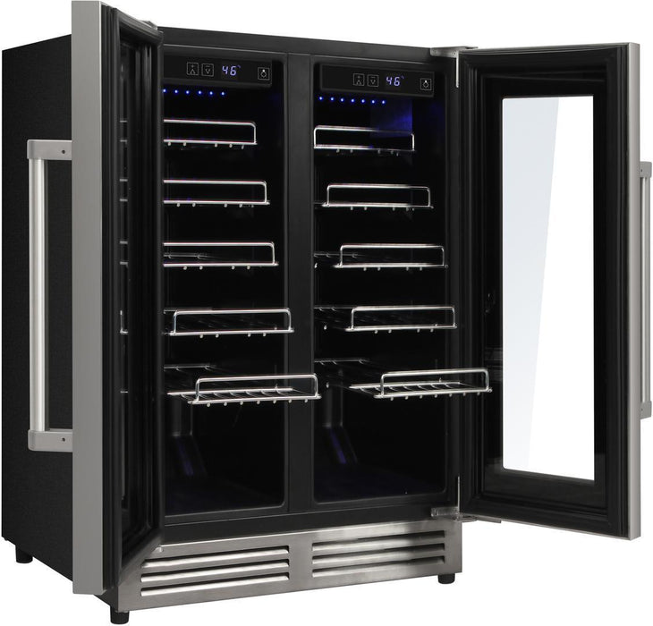 Thor Kitchen 24" 42 Bottle Dual Zone Wine Cooler, TWC2402