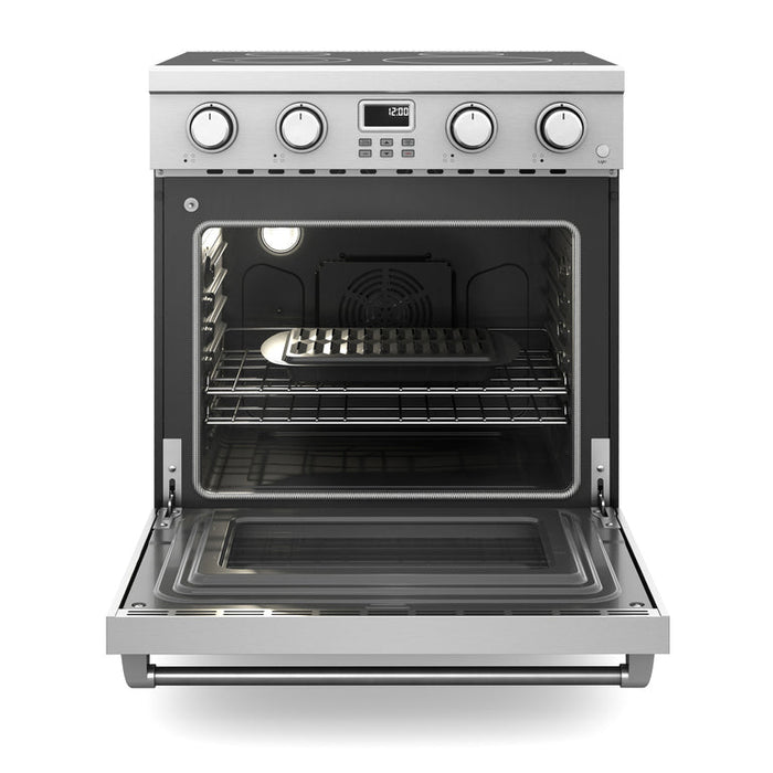 Thor Kitchen Appliance Package - 30" Electric Range, Range Hood, AP-ARE30-W