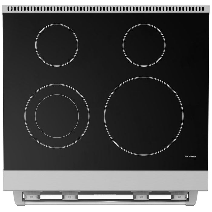 Thor Kitchen Appliance Package - 30" Electric Range, Range Hood, Microwave Drawer, Refrigerator, Dishwasher, AP-ARE30-7