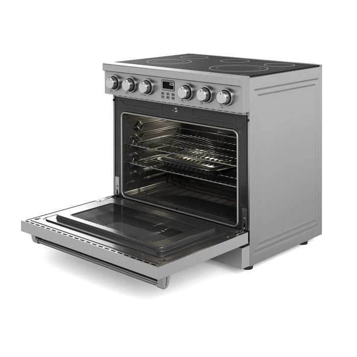 Thor Kitchen 36" Professional Electric Range in Stainless Steel, ARE36