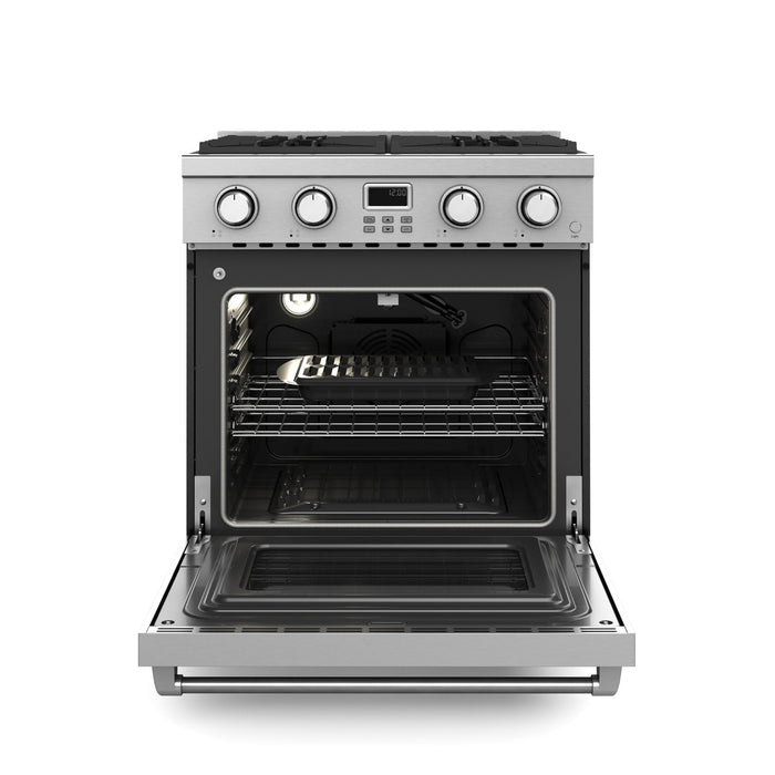 Thor Kitchen 30" Contemporary Propane Gas Range in Stainless Steel, ARG30LP