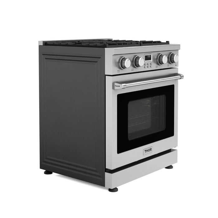 Thor Kitchen 30" Contemporary Natural Gas Range in Stainless Steel, ARG30