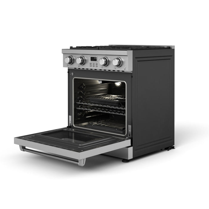 Thor Kitchen 30" Contemporary Propane Gas Range in Stainless Steel, ARG30LP