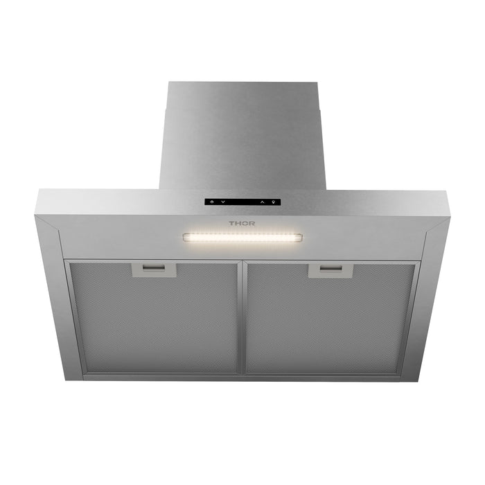 Thor Kitchen 30" Wall Mount T-Shape Range Hood in Stainless Steel, ARH30T