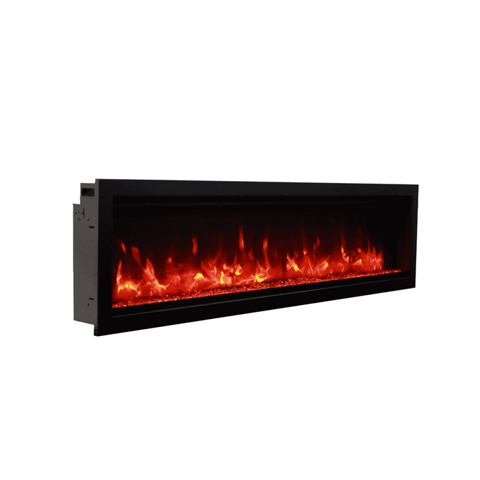 Amantii 100" Symmetry Built-in Smart WiFi Electric Fireplace