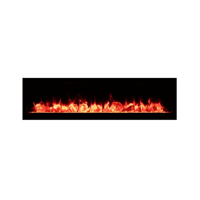 Amantii 100" Symmetry Built-in Smart WiFi Electric Fireplace