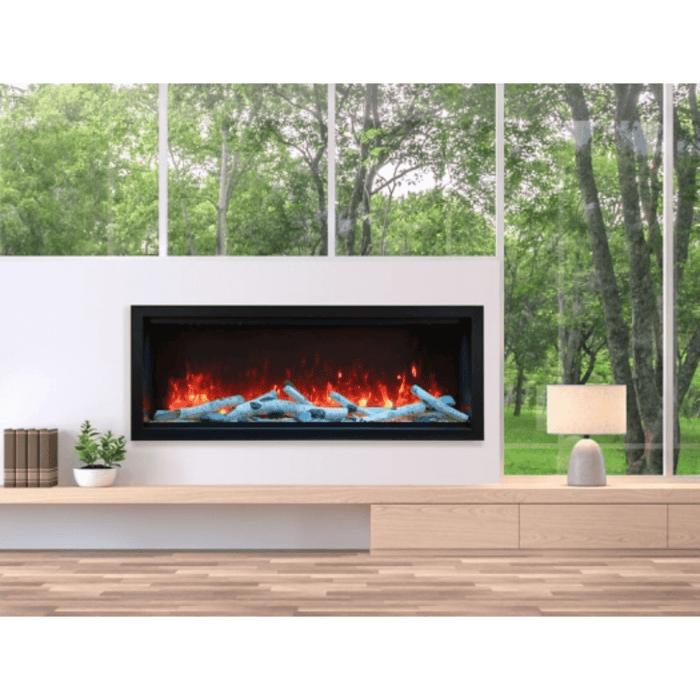 Amantii 100" Symmetry Extra Tall Built-in Smart WiFi Electric Fireplace