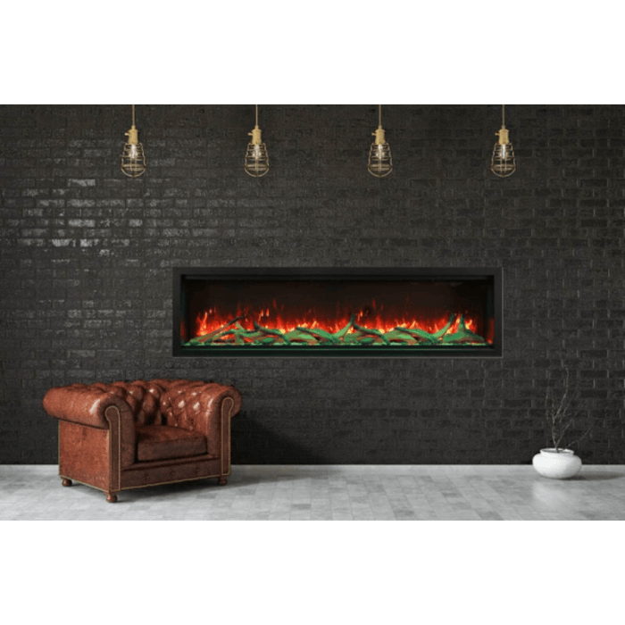 Amantii 100" Symmetry Extra Tall Built-in Smart WiFi Electric Fireplace