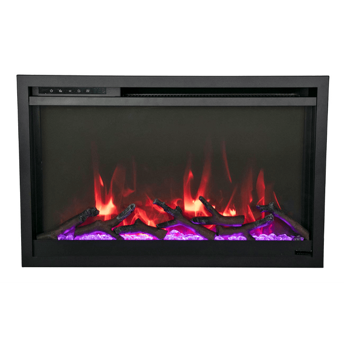 Amantii 26" Traditional Xtraslim Smart Electric Fireplace