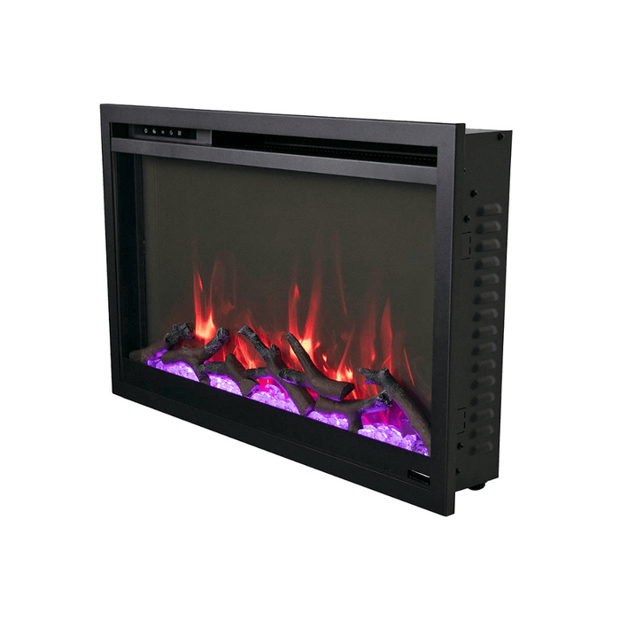 Amantii 26" Traditional Xtraslim Smart Electric Fireplace