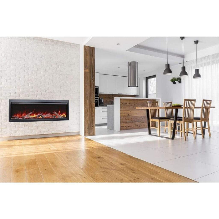 Amantii 50" Symmetry Bespoke Built-In Electric Fireplace with Wifi and Sound