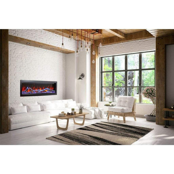 Amantii 50" Symmetry Bespoke Built-In Electric Fireplace with Wifi and Sound