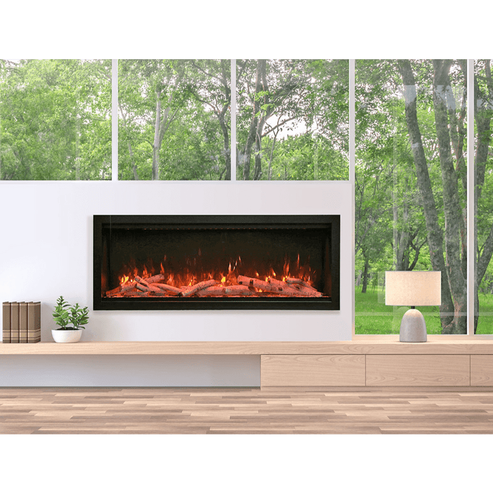 Amantii 60" Symmetry Extra Tall Built-in Smart WiFi Electric Fireplace