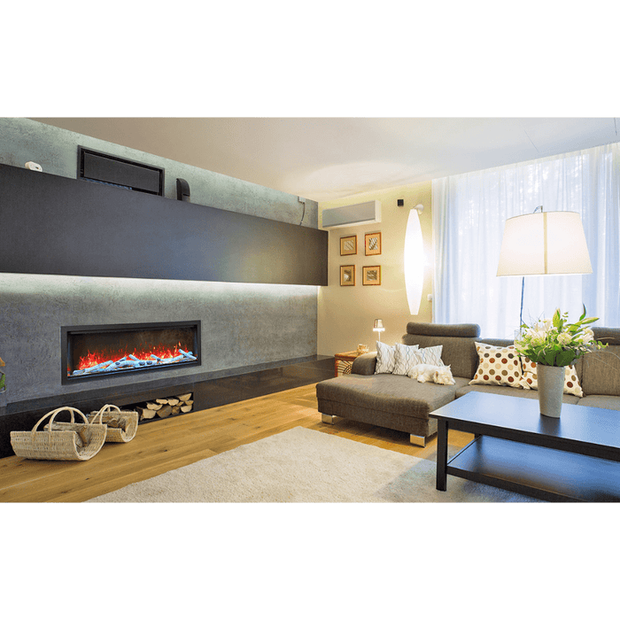 Amantii 60" Symmetry Extra Tall Built-in Smart WiFi Electric Fireplace