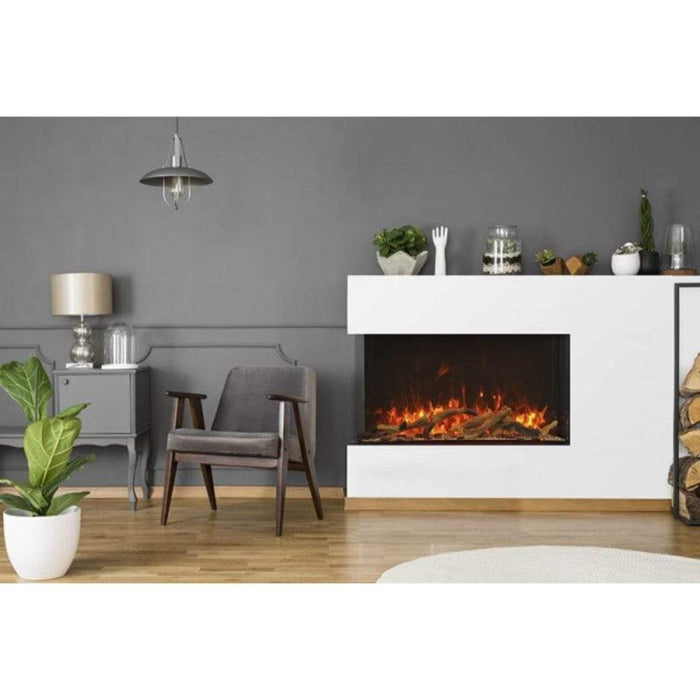 Amantii 72" Tru-View XL XT Three Sided Electric Fireplace