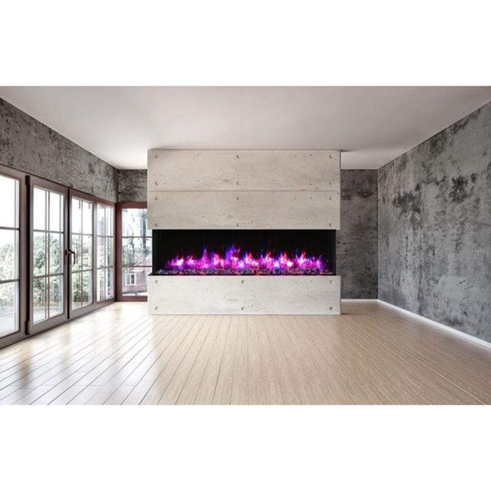 Amantii 72" Tru-View XL XT Three Sided Electric Fireplace