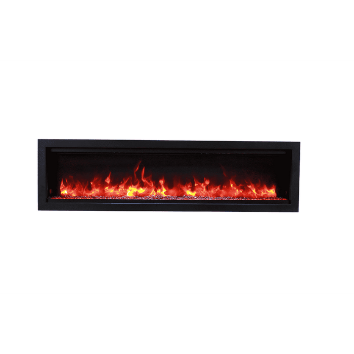 Amantii 88" Symmetry Built-in Smart WiFi Electric Fireplace