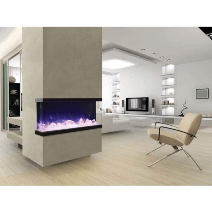 Amantii 88" Tru-View XL XT Three Sided Electric Fireplace