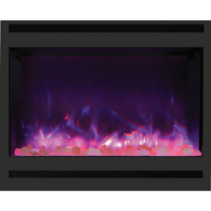 Amantii Decorative Steel Surround for 31" Zero Clearance Electric Fireplace