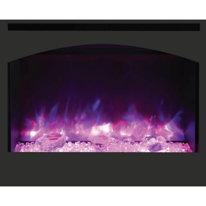 Amantii Decorative Steel Surround for 31" Zero Clearance Electric Fireplace