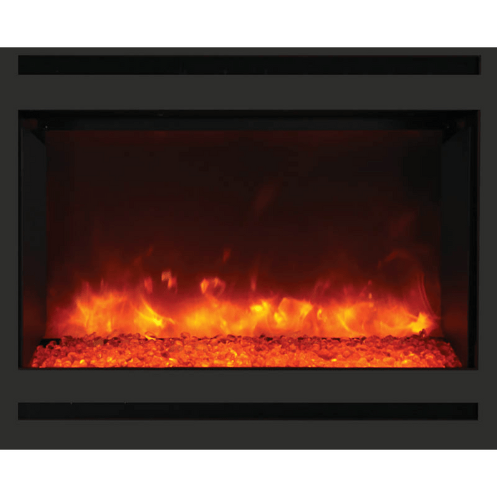 Amantii Decorative Steel Surround for 31" Zero Clearance Electric Fireplace