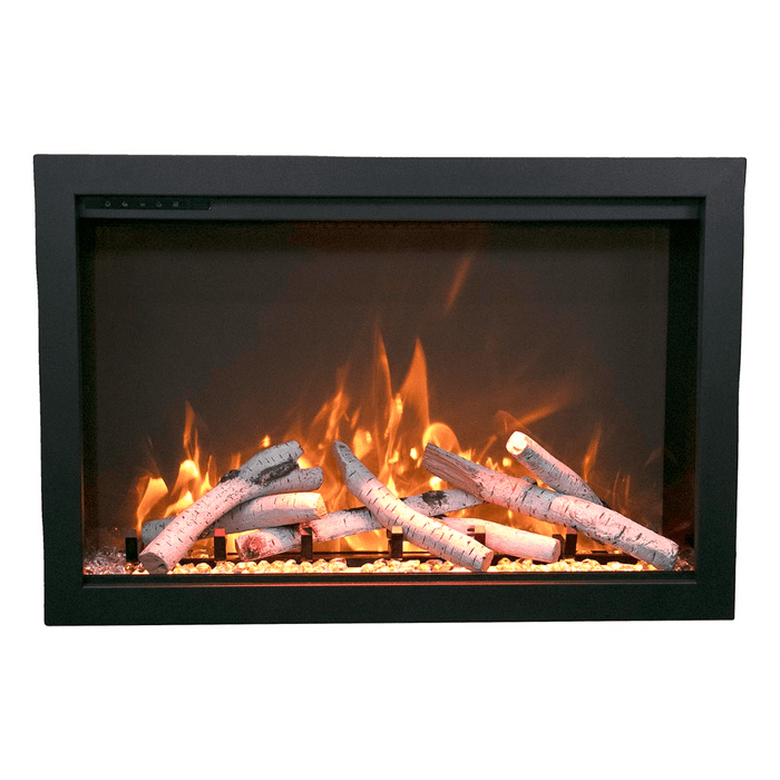 Amantii TRD 33" Traditional Bespoke Indoor/Outdoor Electric Insert Fireplace