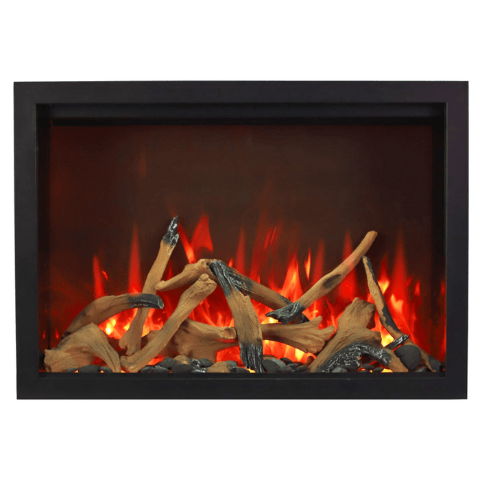 Amantii TRD 33" Traditional Bespoke Indoor/Outdoor Electric Insert Fireplace