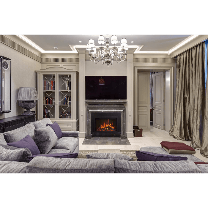 Amantii TRD 33" Traditional Bespoke Indoor/Outdoor Electric Insert Fireplace