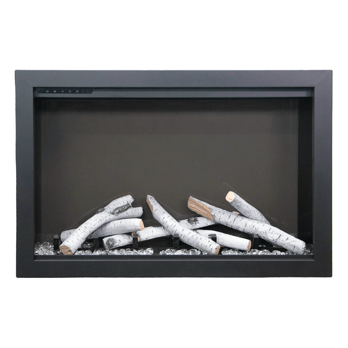 Amantii TRD 33" Traditional Bespoke Indoor/Outdoor Electric Insert Fireplace