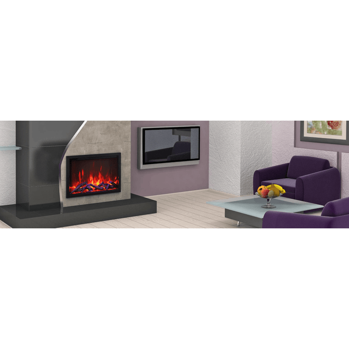 Amantii TRD 33" Traditional Series Built-In Electric Fireplace