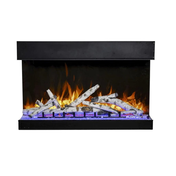 Amantii Tru View Bespoke 45" 3 Sided Indoor / Outdoor Electric Fireplace