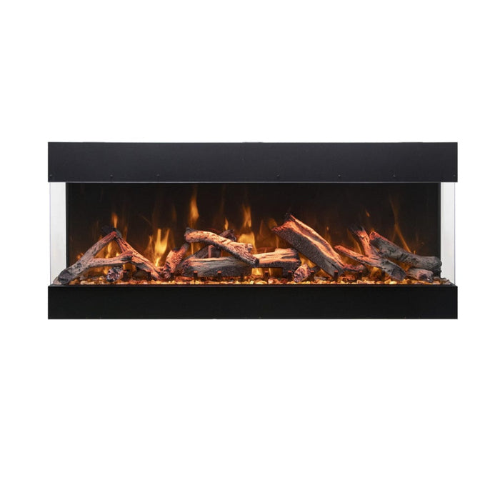 Amantii Tru View Bespoke 55" 3 Sided Indoor / Outdoor Electric Fireplace