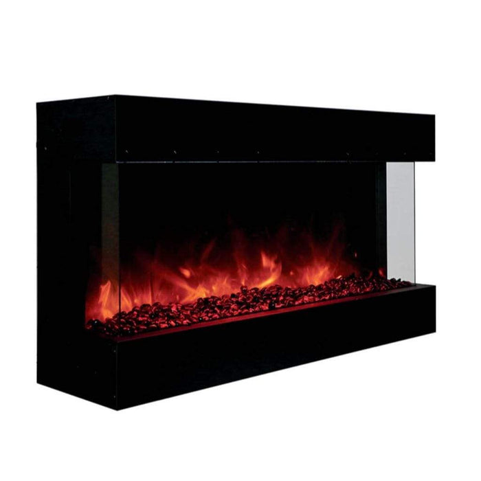 Amantii Tru-View XL Deep 40" Built-In Three Sided Electric Fireplace