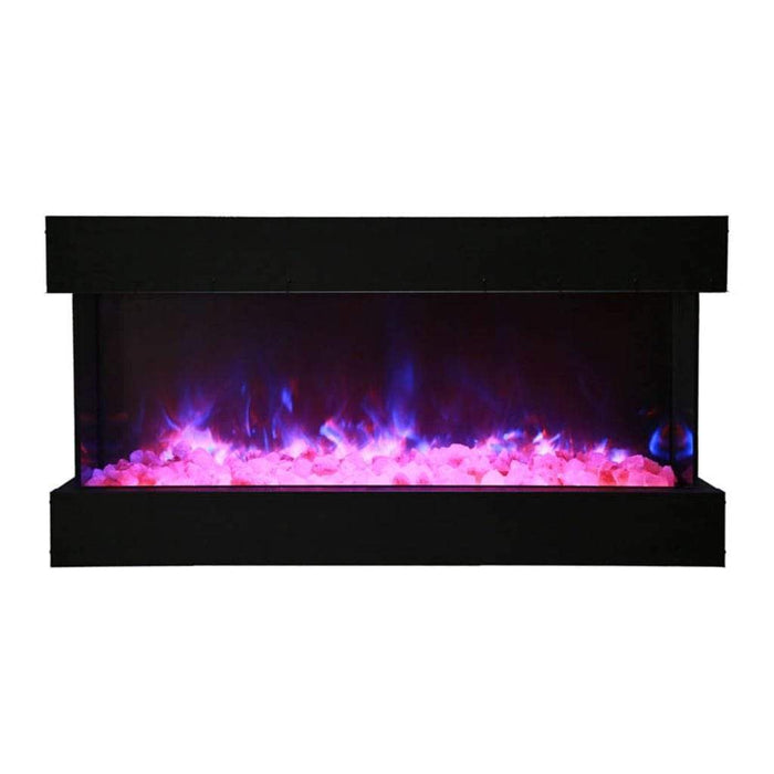 Amantii Tru-View XL Deep 40" Built-In Three Sided Electric Fireplace