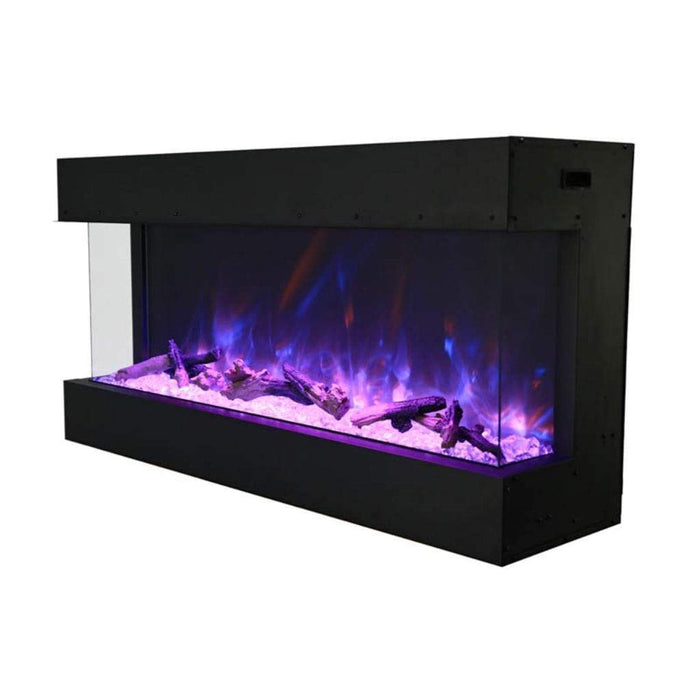 Amantii Tru-View XL Deep 40" Built-In Three Sided Electric Fireplace