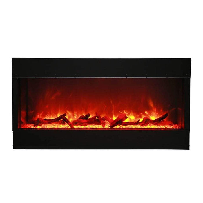 Amantii Tru-View XL Deep 40" Built-In Three Sided Electric Fireplace