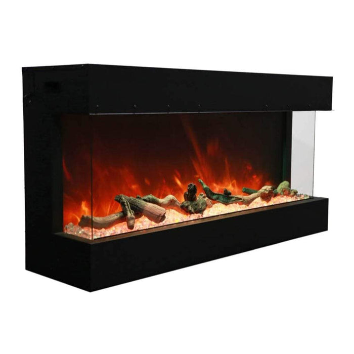 Amantii Tru-View XL Deep 40" Built-In Three Sided Electric Fireplace