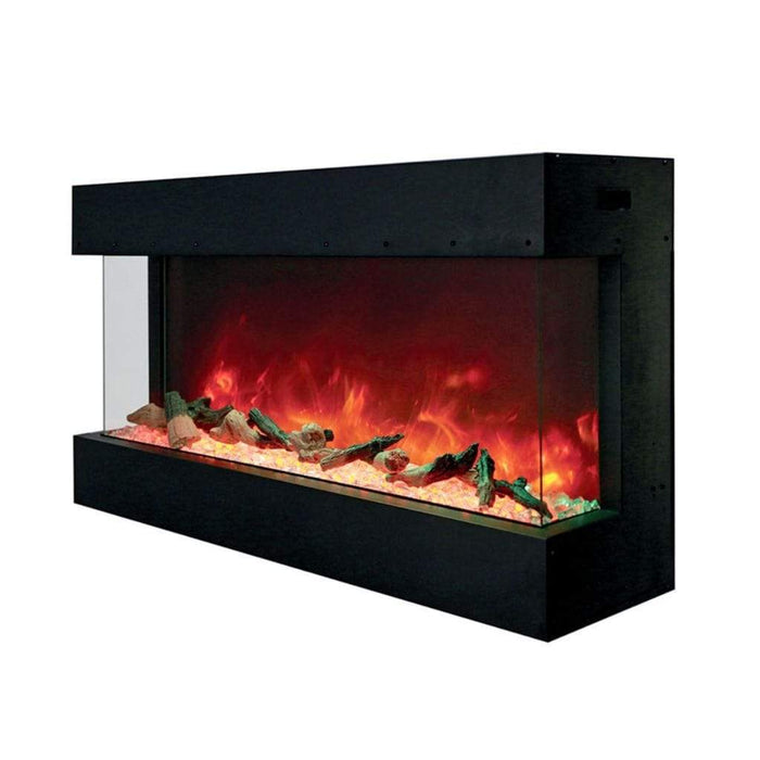 Amantii Tru-View XL Deep 40" Built-In Three Sided Electric Fireplace