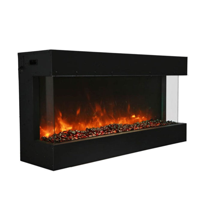 Amantii Tru-View XL Deep 40" Built-In Three Sided Electric Fireplace