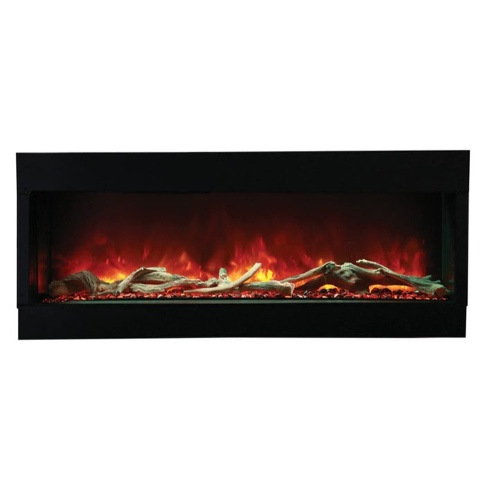 Amantii Tru-View XL Deep 60" Built-In Three Sided Electric Fireplace