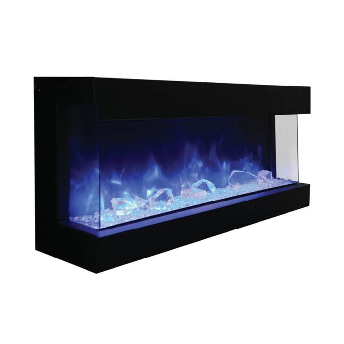 Amantii Tru-View XL Deep 60" Built-In Three Sided Electric Fireplace